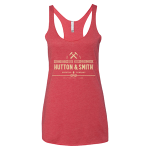 Women's Red Tank - Hutton & Smith Brewing Co.